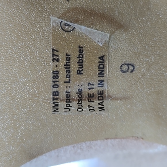 Naughty Monkey Zoey Leather Ankle Boot - Picture 8 of 9